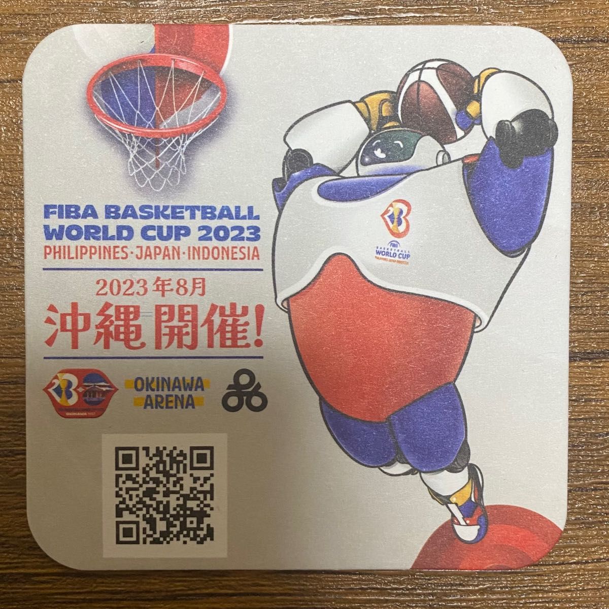 FIBAワールドカップ★コースター6枚セット
