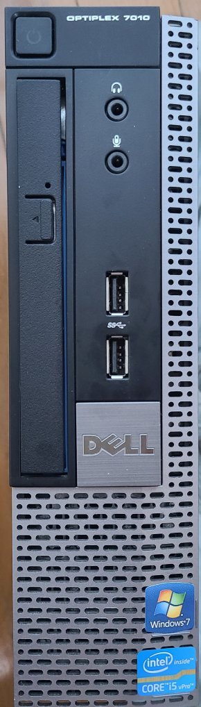 DELL OPTIPLEX7010usff Core i5-3470S Windows11 pro SSD120GB RAM8GB 　ブルーレイドライブ