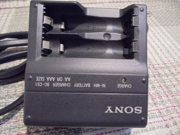 SONY　Ni-MH　BATTERY CHARGER　BC-CS1（単3形2本／単4形2本）_画像5