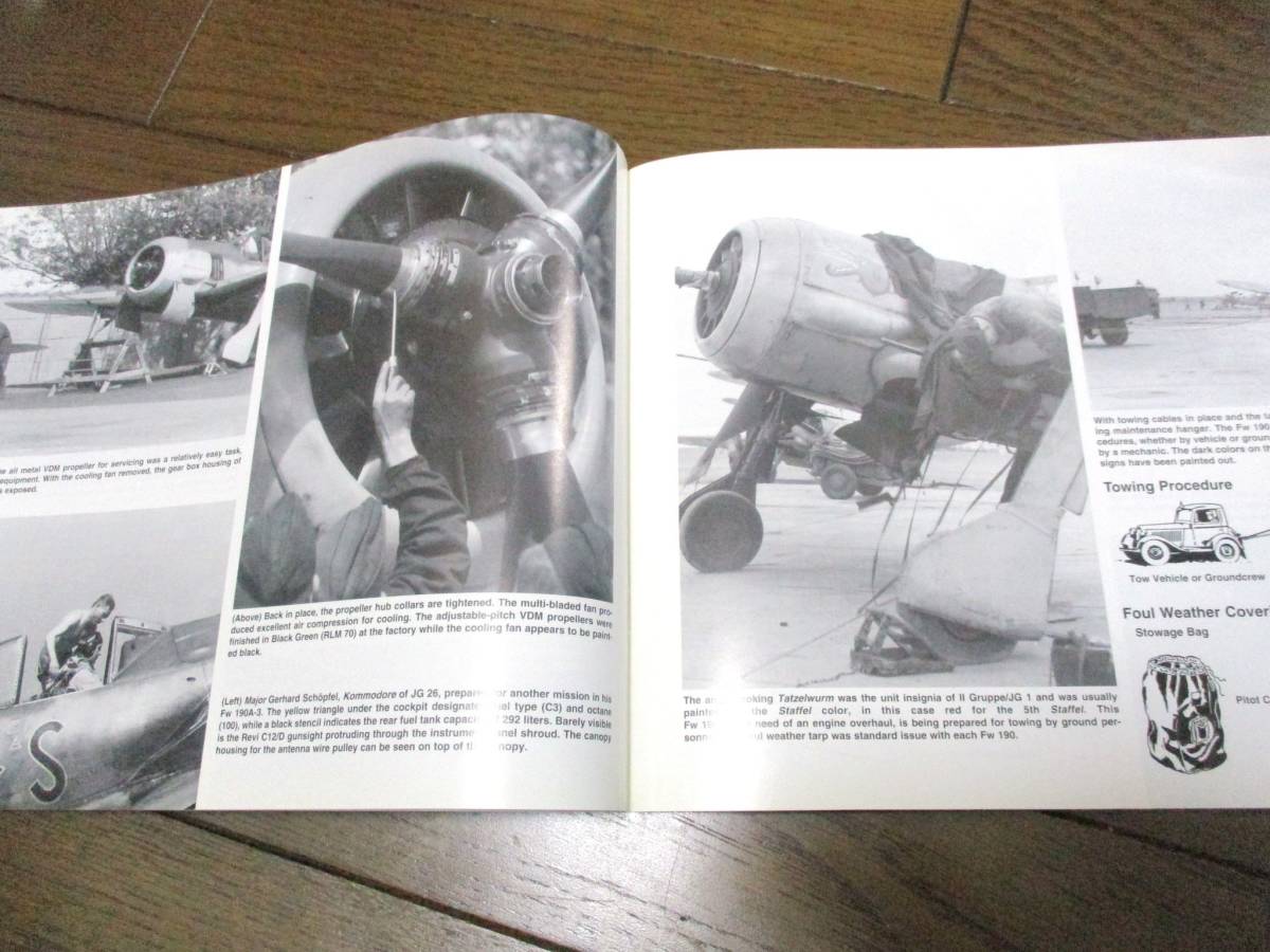 Focke-Wulf フォッケウルフ Fw190◇写真集 第二次世界大戦ドイツ空軍ナチス戦闘機プラモデル模型_画像2