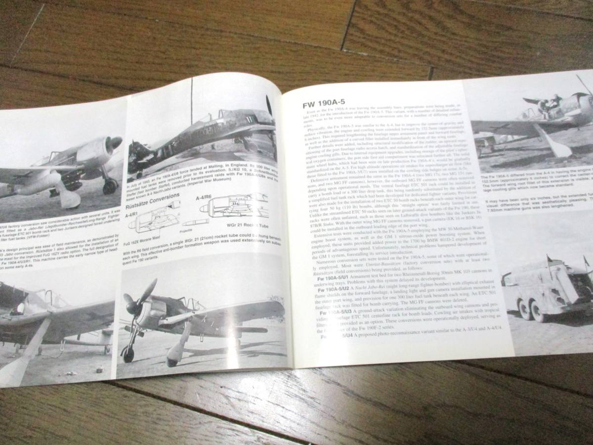 Focke-Wulf フォッケウルフ Fw190◇写真集 第二次世界大戦ドイツ空軍ナチス戦闘機プラモデル模型_画像6