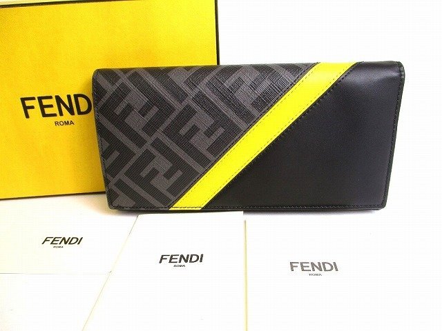 新品即決 ズッカ FENDI フェンディ 【未使用保管品】 グレー