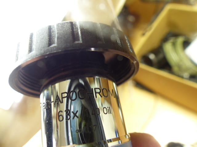 ZEISS PLAN-APOCHROMAT 63×/1.40 OIL ケース付 ZEISS PLAN-APOCHROMAT 63×/1.40 OIL ケース付