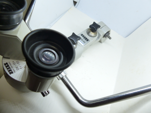 最新コレックション ZEISS OK=19× 現状品 双眼顕微鏡 FT=80 顕微鏡