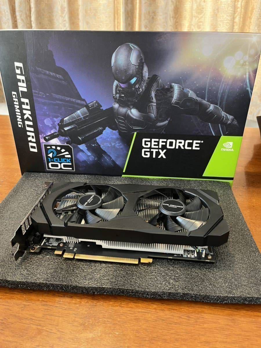 人気が高い デュアルファン 6GB グラフィックボード 搭載 1660Ti GTX