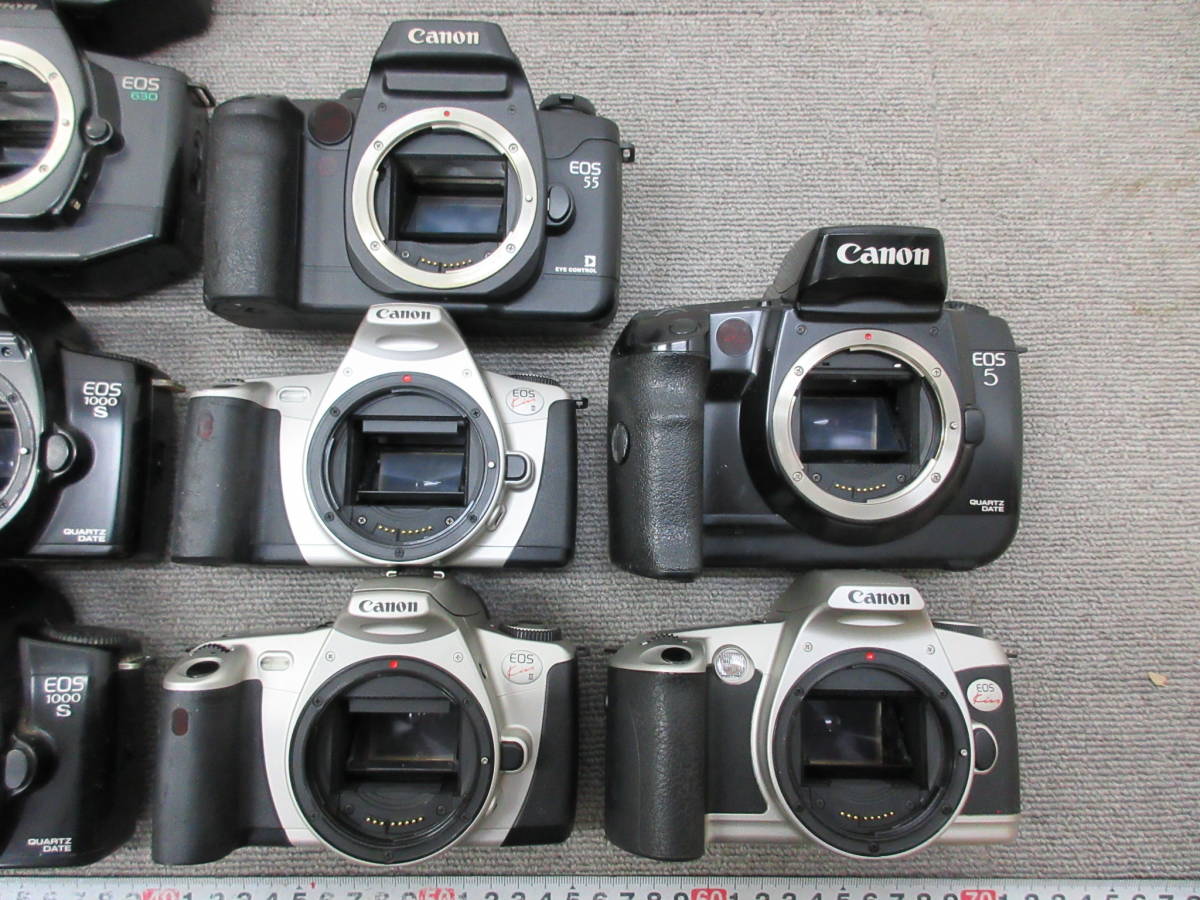 委22/9-11】Canon キヤノン フィルムカメラ 一眼レフ ボディ 13点