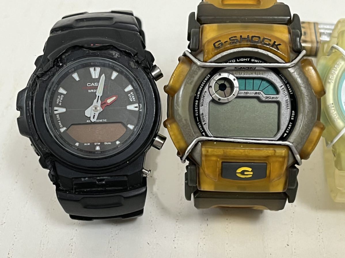 9h CASIO カシオ G-SHOCK Baby-G 腕時計 DW-9052 DW-003 G-101 BG-152 BG-11 BG-12 GMN-691 BLX-5600 BG-350K BGR-260 まとめ 10本_画像6