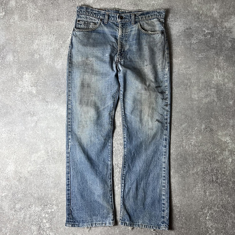 年間ランキング6年連続受賞】 デニム フレア 0217 517 Levis USA製 80s