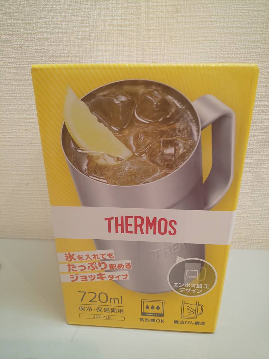 26811* new goods unopened goods THERMOS/ Thermos vacuum insulation jug 720ml stainless steel JDK-720 heat insulation keep cool 