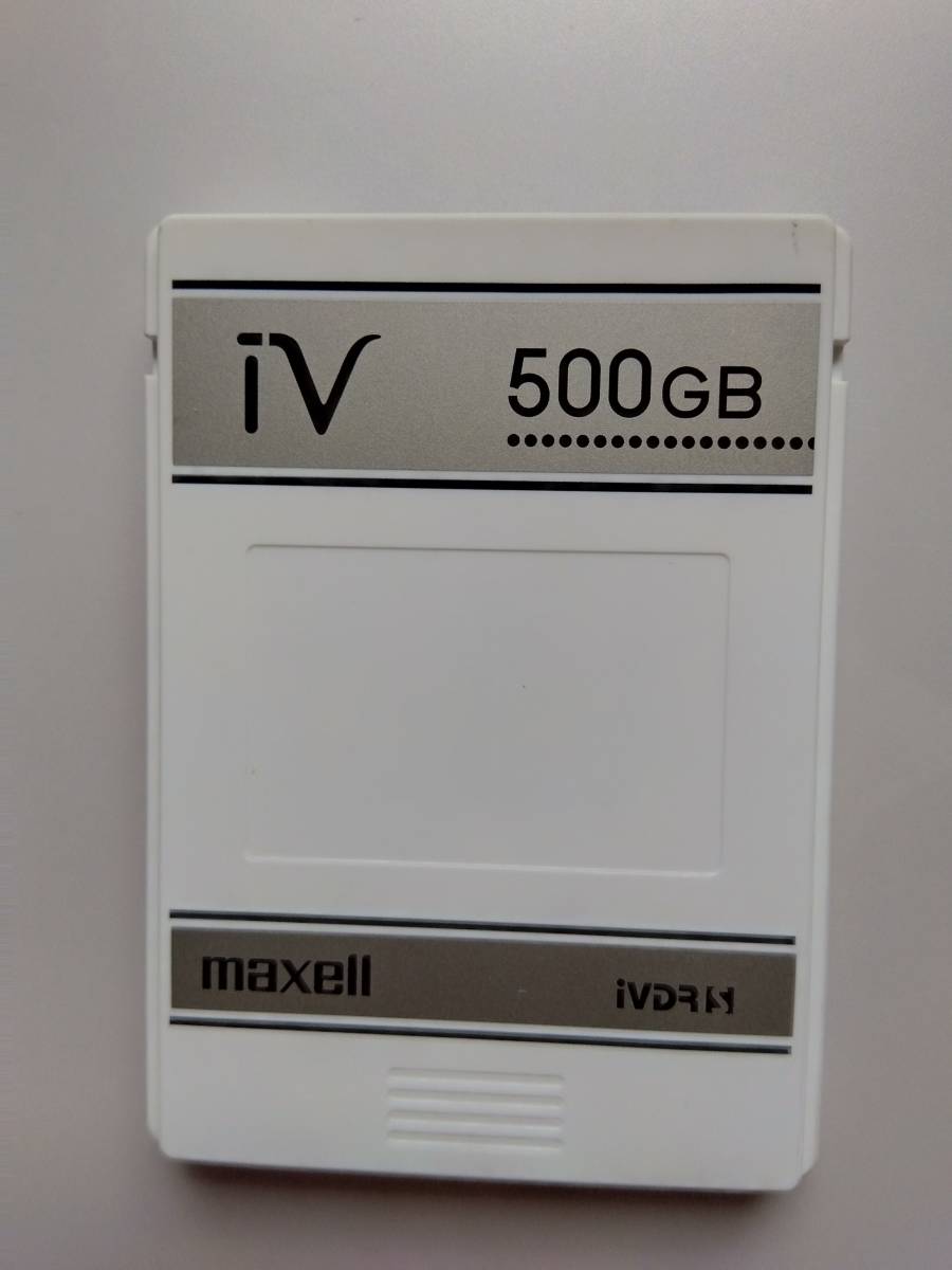 maxell iVDR 500GB 外付けHDD カセットハードディスク-