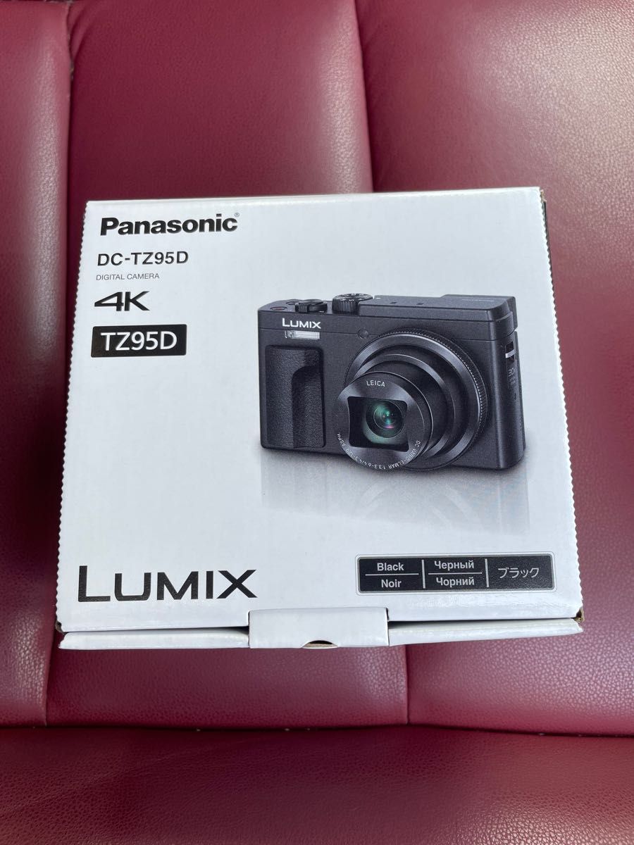 Panasonic デジタルカメラ LUMIX DC-TZ95D- ブラック　展示品