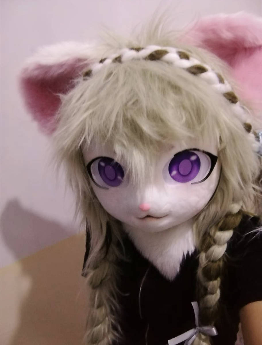  　#キグルミ#着ぐるみ#きぐるみ #カスタムヘッド #マスク #コスプレ#ファースーツ#fursuit#コスチューム　一点物_画像1