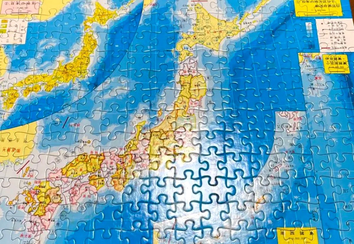 くもん式 ジグソーパズル 日本地図 192ピース