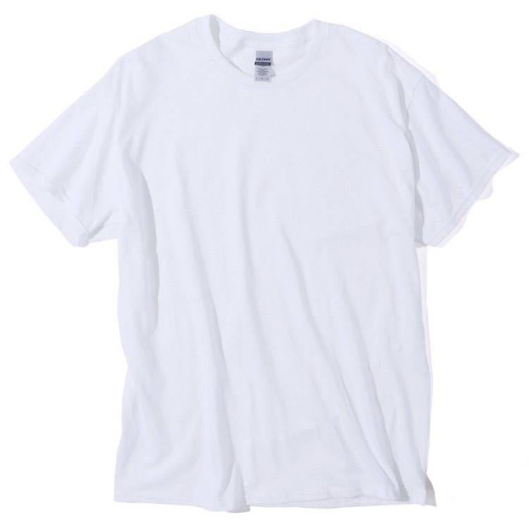【ギルダン】新品未使用 ウルトラコットン 無地 半袖Tシャツ 白 ホワイト 黒 ブラック 2枚セット 3XLサイズ GILDAN 2000の画像3