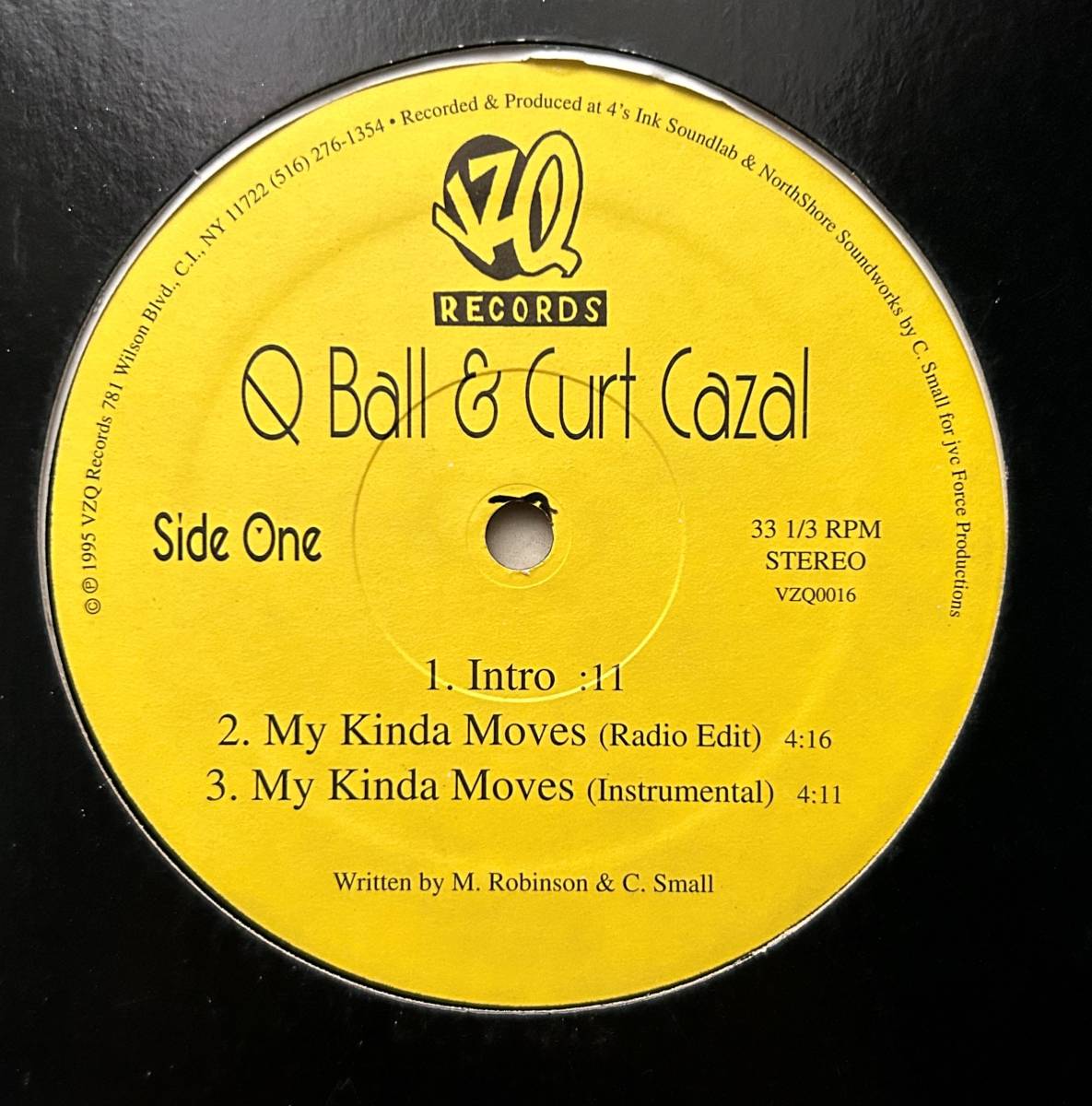 Q Ball & Curt Cazal / My Kinda Moves 1995年 アングラ人気盤 【送料無料】
