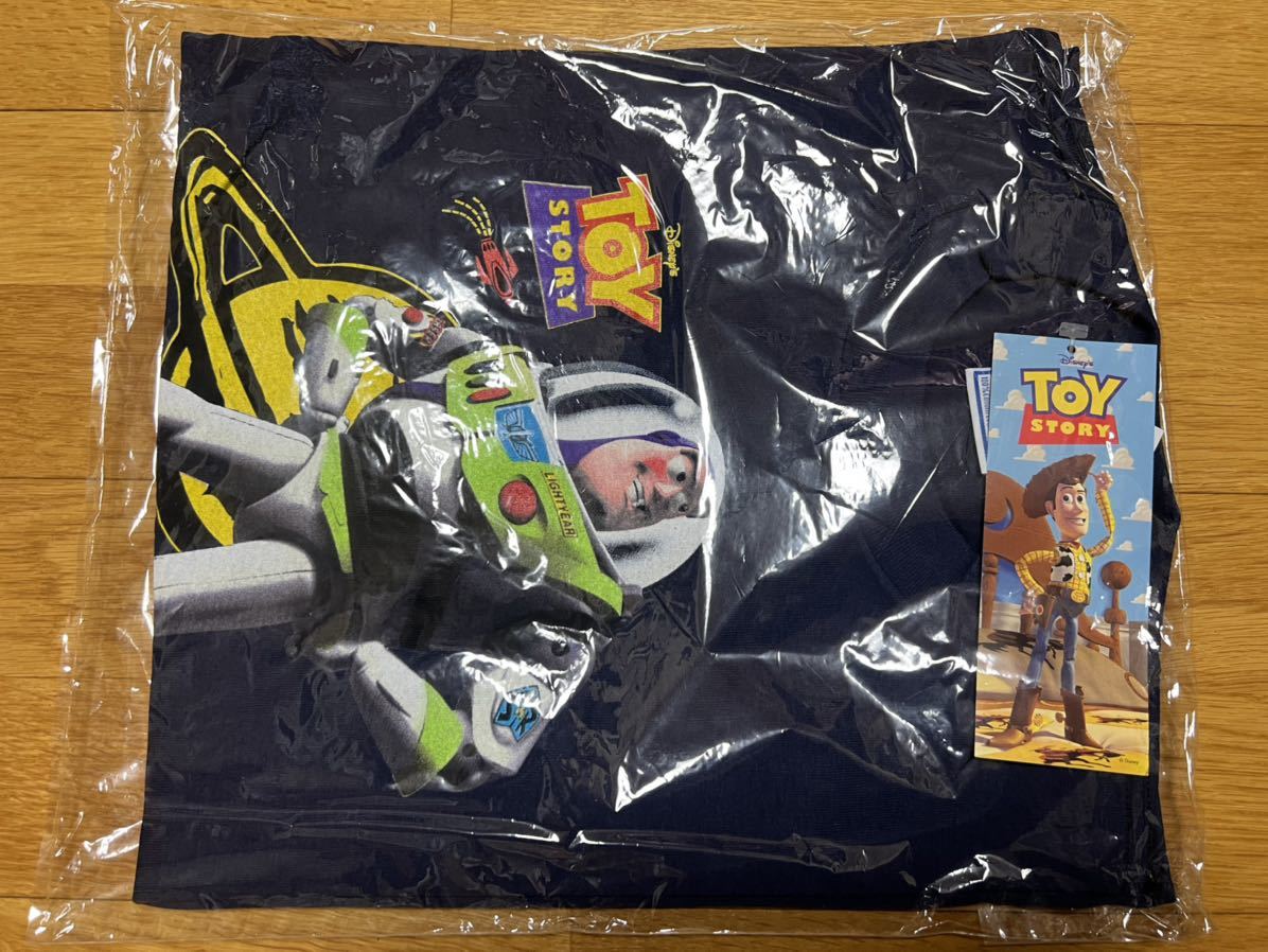 当時物!!新品!! トイストーリー USA 90s Tシャツ バズライトイヤー TOY STORY Buzz Lightyear_画像5