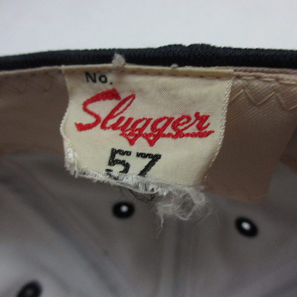 ■Slugger スラッガー ベースボールキャップ 帽子 ネイビー ヴィンテージ レトロ_画像8