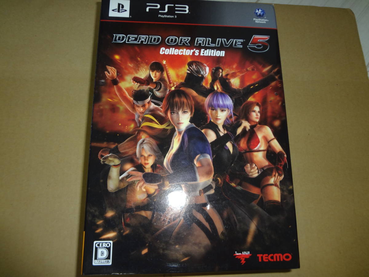 DEAD OR ALIVE 5 コレクターズエディション PS3_画像1