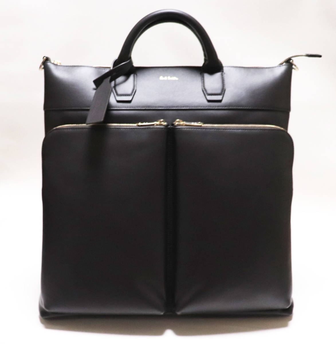 Paul Smith ポールスミス》新品 定価69 300円 2Wayオールレザートート