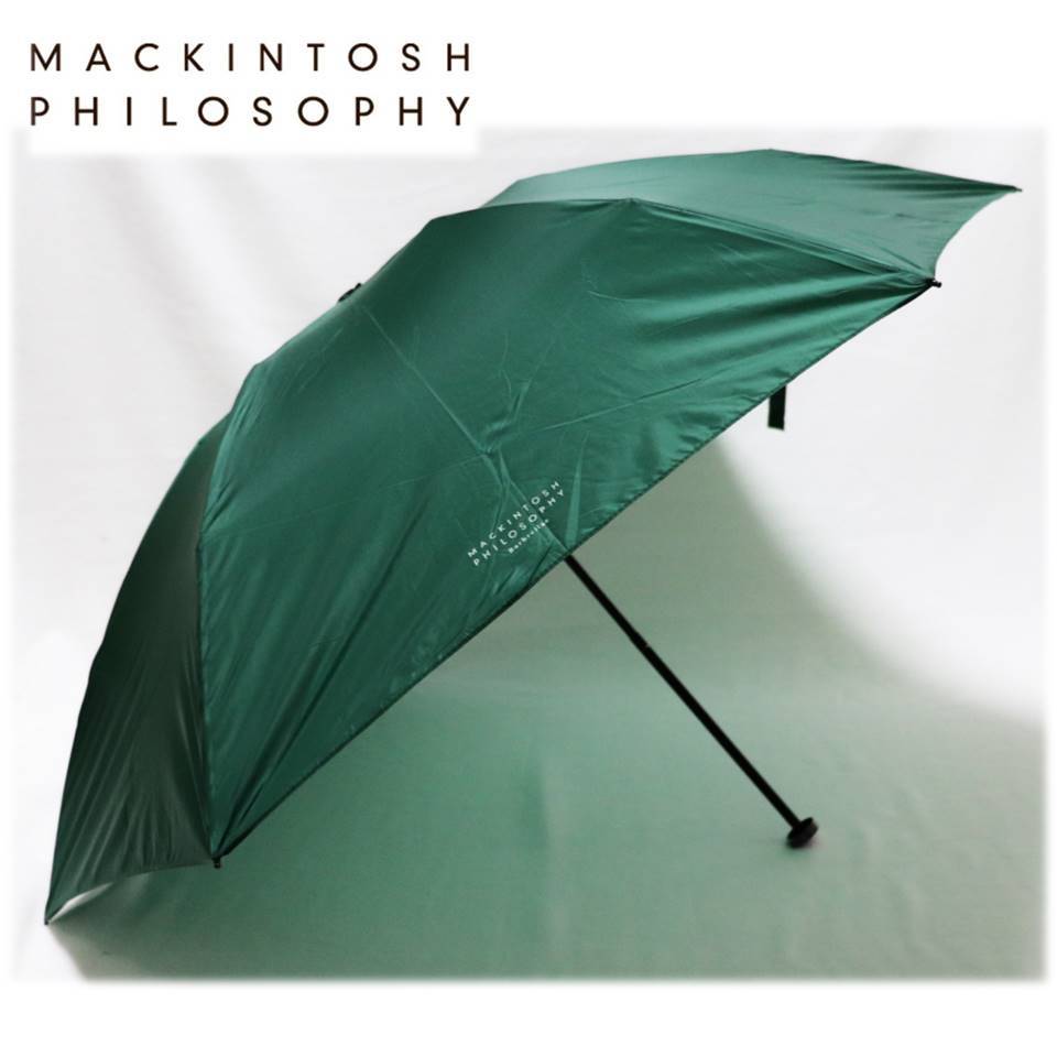 《マッキントッシュ フィロソフィー》新品 超軽量 紫外線防止 晴雨兼用折りたたみ傘 雨傘 日傘 男女兼用 毎日の携帯に A8622