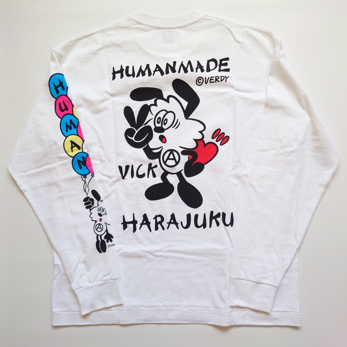 HUMAN MADE VERDY 長袖Tシャツ ロンT 黒 L HARAJUKU-