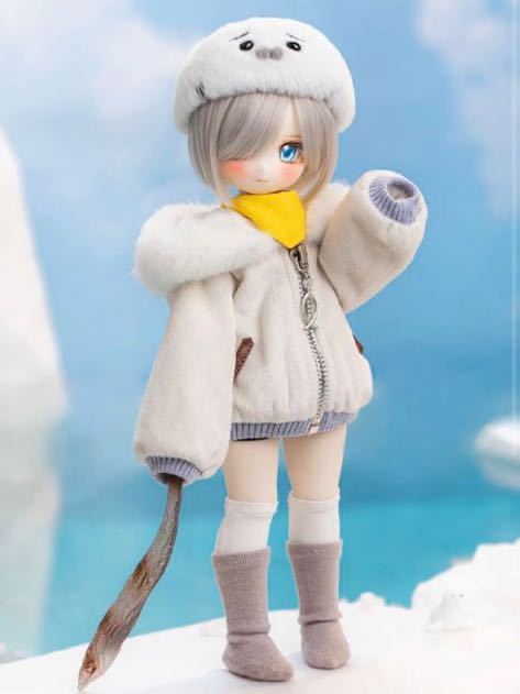 Tinyfox ノーミ ヘッド ウィッグ アイ 3セット 1/6 スケール ドール