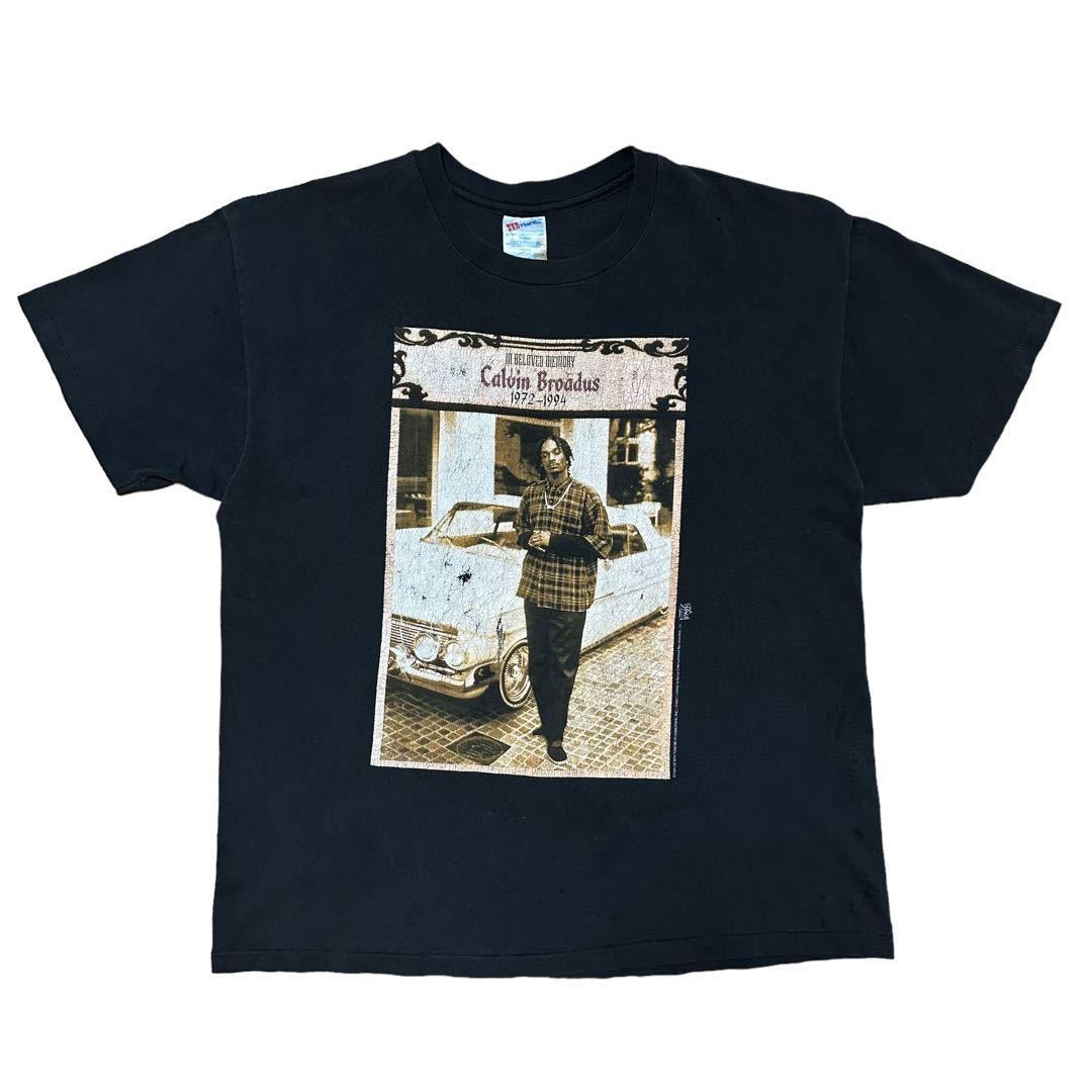 希少 XL 90's SNOOP DOGG Murder Was The Case Tシャツ BACKSTAGE PASS RAP TEE HIP HOP Movie Vintage Death Row Records スヌープドッグ