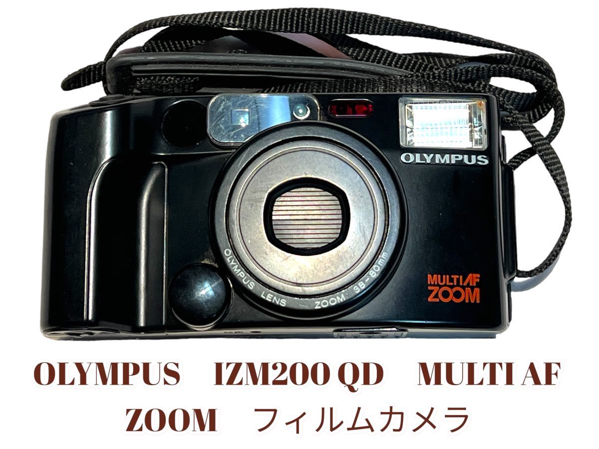 OLYMPUS オリンパス IZM200 QD MULTI AF ZOOM フィルムカメラ_画像1