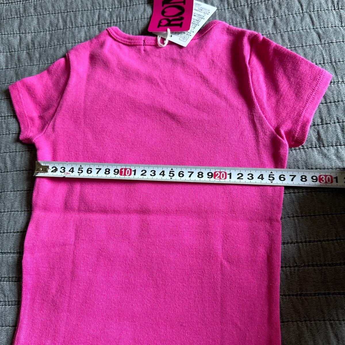 新品RONIロニィ　ハートロゴ半袖Tシャツ110ピンク5565円　アースマジック EARTHMAGIC 半袖Tシャツ ダンス_画像6