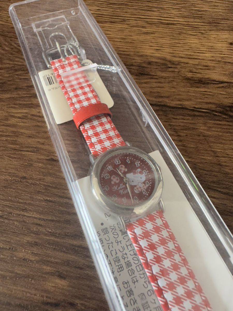  unused Sanrio buy Hello Kitty HELLO KITTY in the case wristwatch regular price 3150 jpy collection collector Sanrio silver chewing gum check 