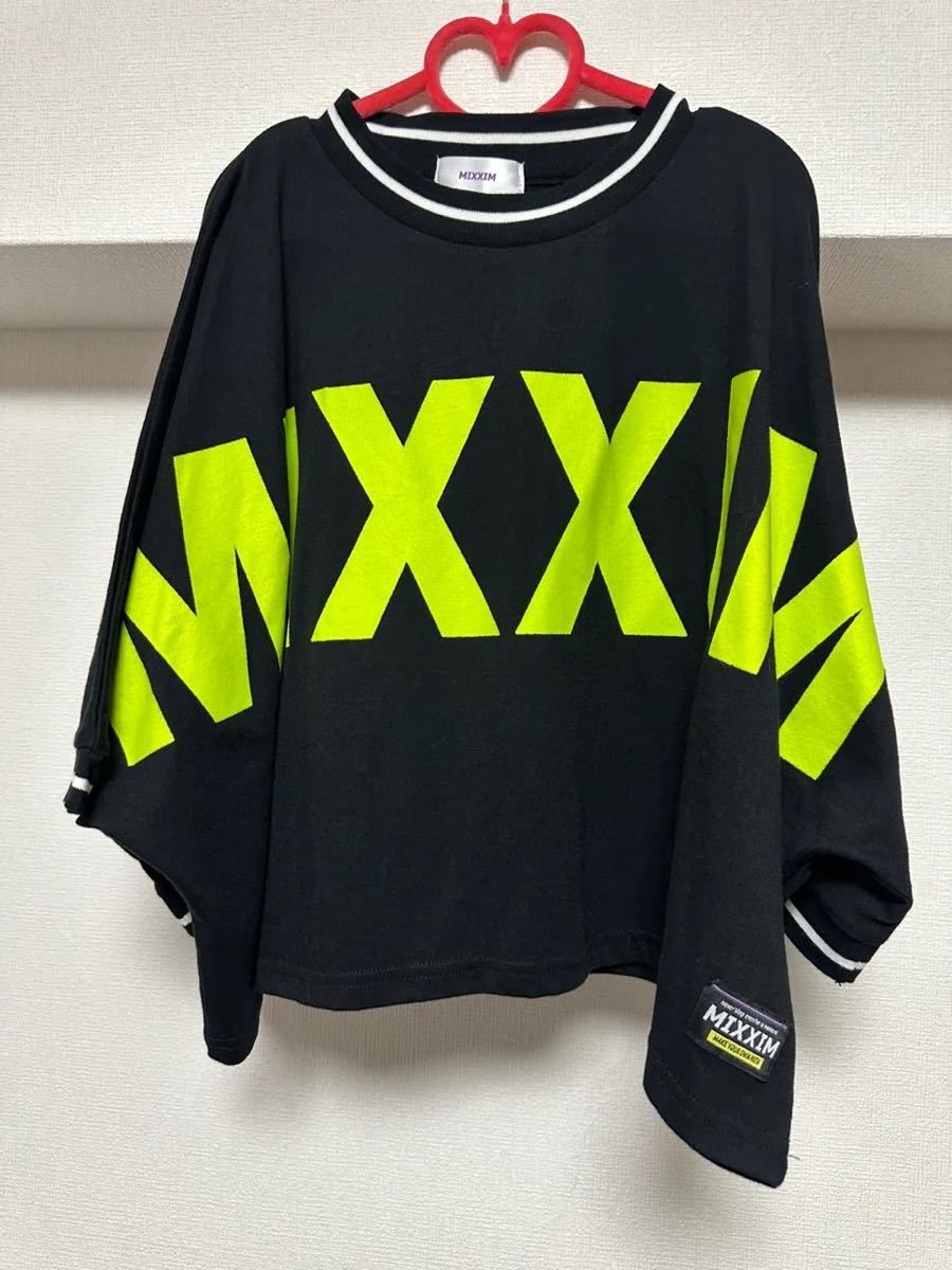 1回着用ビックシルエットドルマン半袖Tシャツ160ダンス韓国_画像4