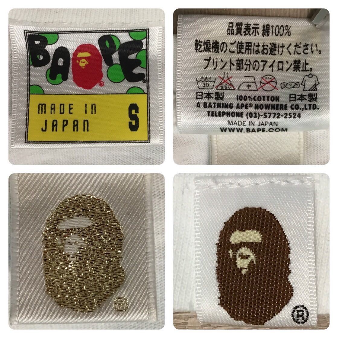 BAPE LOGO Tシャツ Sサイズ a bathing ape エイプ ベイプ アベイシングエイプ i5_画像5