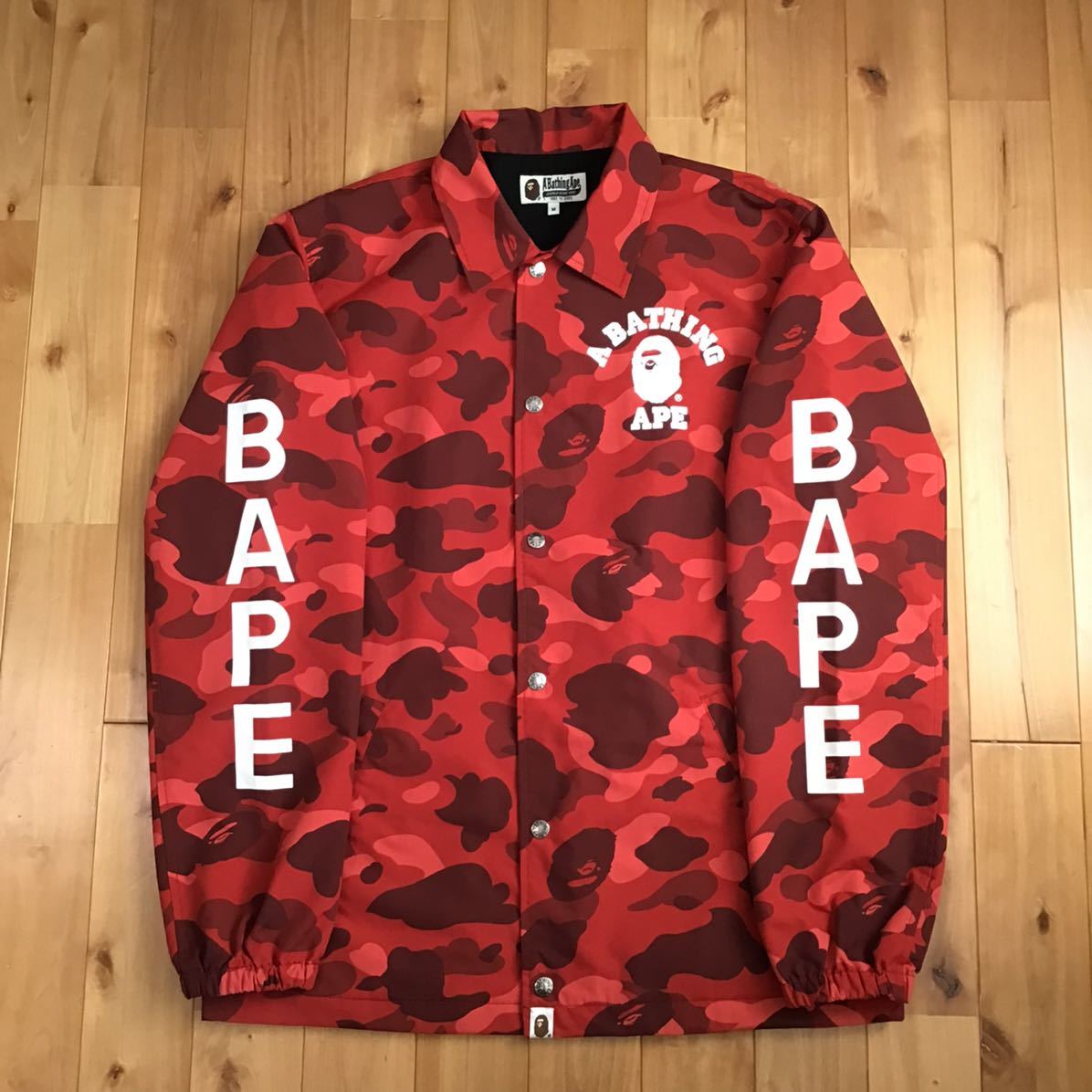 正規品】 F.C.R.B. × BAPE 19ss FCRB-190104 S 猿迷彩 camo abc