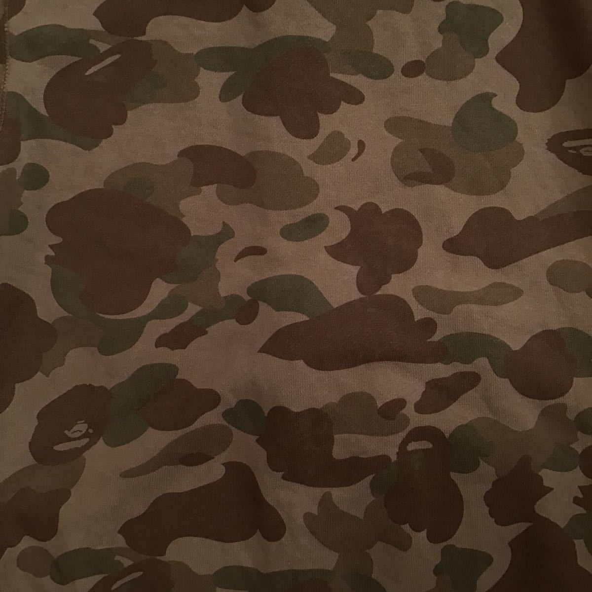 1st camo brown full Zip Parker S size BAPE full zip hoodie a bathing ape Ape Bape A Bathing Ape camouflage w6