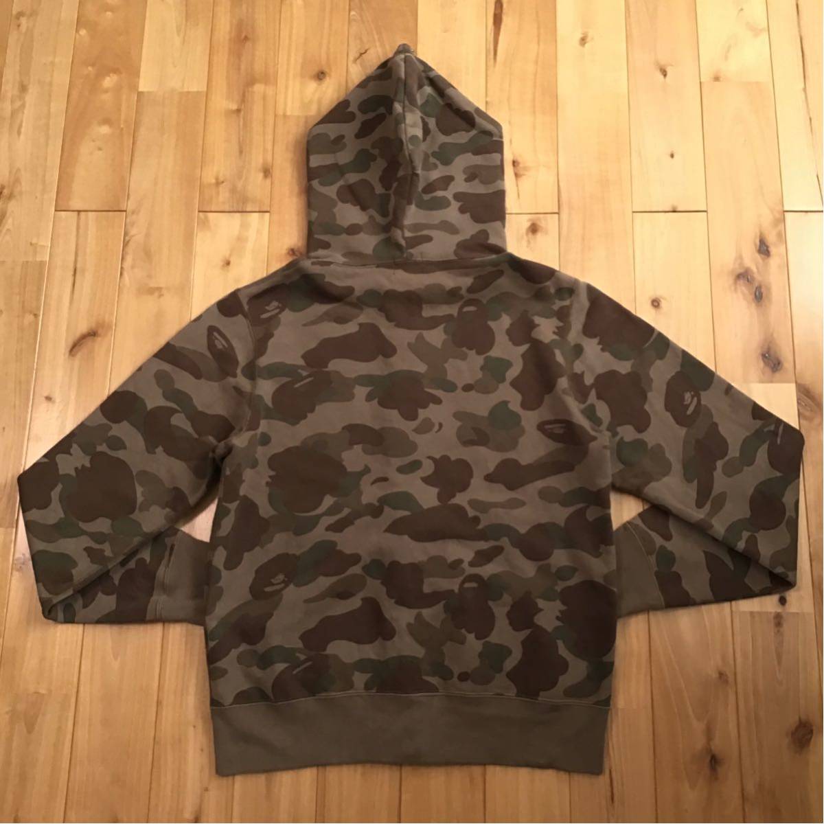 1st camo brown full Zip Parker S size BAPE full zip hoodie a bathing ape Ape Bape A Bathing Ape camouflage w6