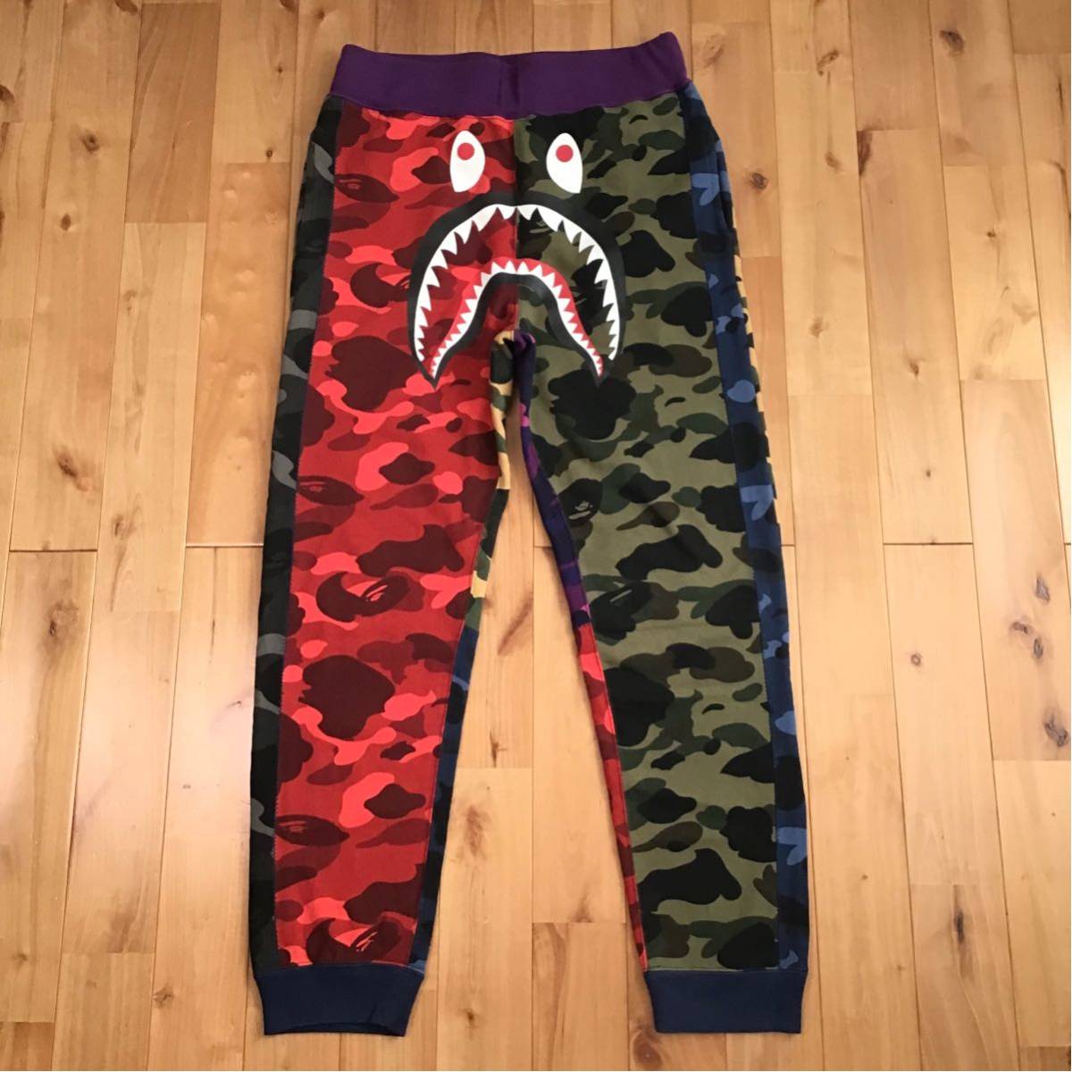 限定製作】 shark BAPE ape bathing a Mサイズ スウェットパンツ