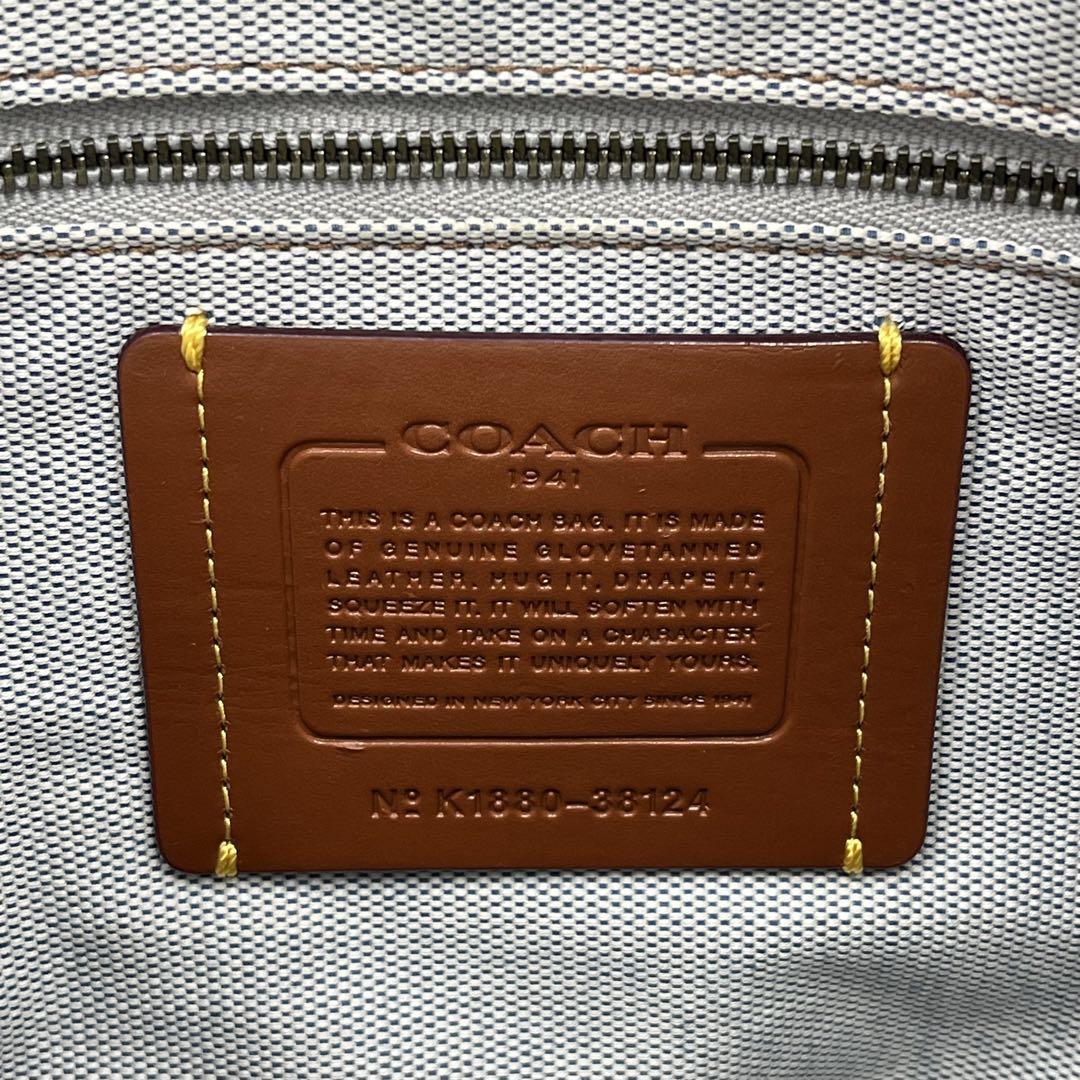 美品】COACH コーチ ローグ 2way ハンドバッグ ショルダーバッグ A4