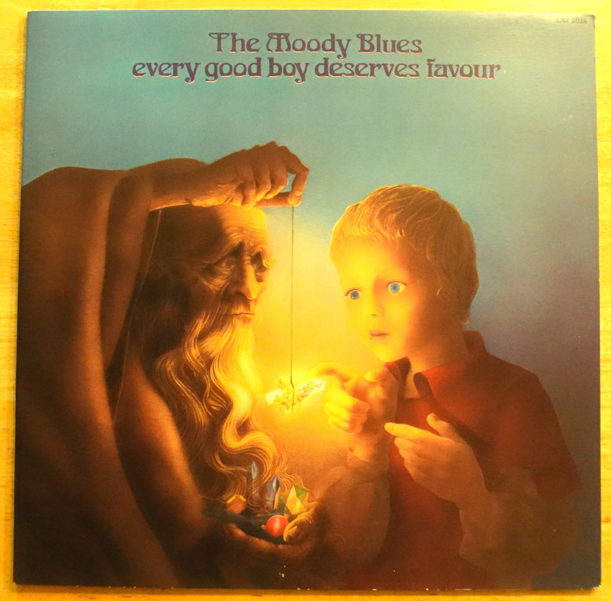 【 国内盤 見開き】1978年 THE MOODY BLUES / EVERY GOOD BOY DESERVES FAVOUR 童夢 LAX 1026 ■試聴済み■_画像1
