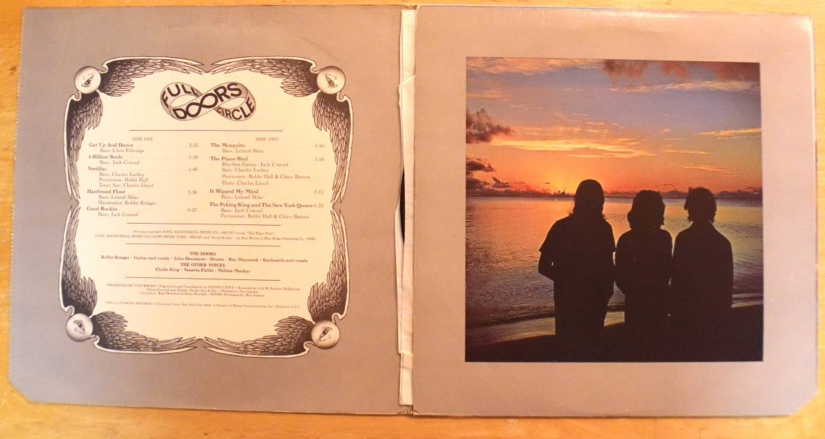 【 USオリジナル盤 カット盤 】1972年 ドアーズ Doors / Full Circle 見開き EKS75038 ■試聴済み■_画像3
