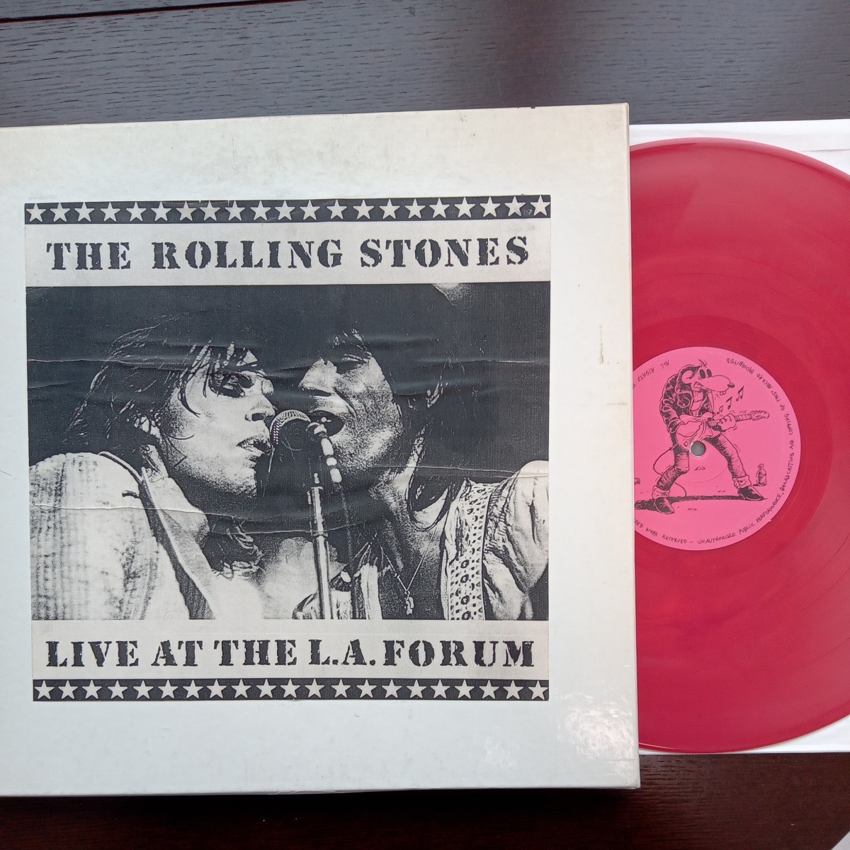box 4lp live at the LA forum ROLLING STONES LIVE ローリング・ストーンズ ライブanalog record vinyl レコード アナログ lp の画像1
