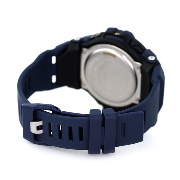 G-SHOCK Gショック メンズ 腕時計 ジースクワッド GBD-100-2DR CASIO カシオ 時計 Bluetooth ブラック×ネイビー 時計_画像5