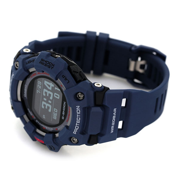 G-SHOCK Gショック メンズ 腕時計 ジースクワッド GBD-100-2DR CASIO カシオ 時計 Bluetooth ブラック×ネイビー 時計_画像4