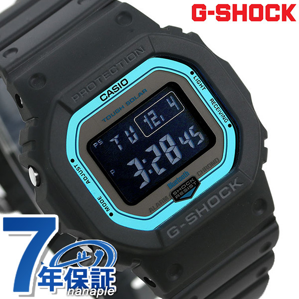 華麗 G-SHOCK 電波ソーラー ブラック Gショック GW-B5600-2ER 腕時計