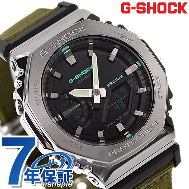 G-SHOCK Gショック クオーツ GM-2100CB-3A アナログデジタル 2100シリーズ メンズ 腕時計 カシオ casio アナデジ ブラック カーキ 黒_画像1