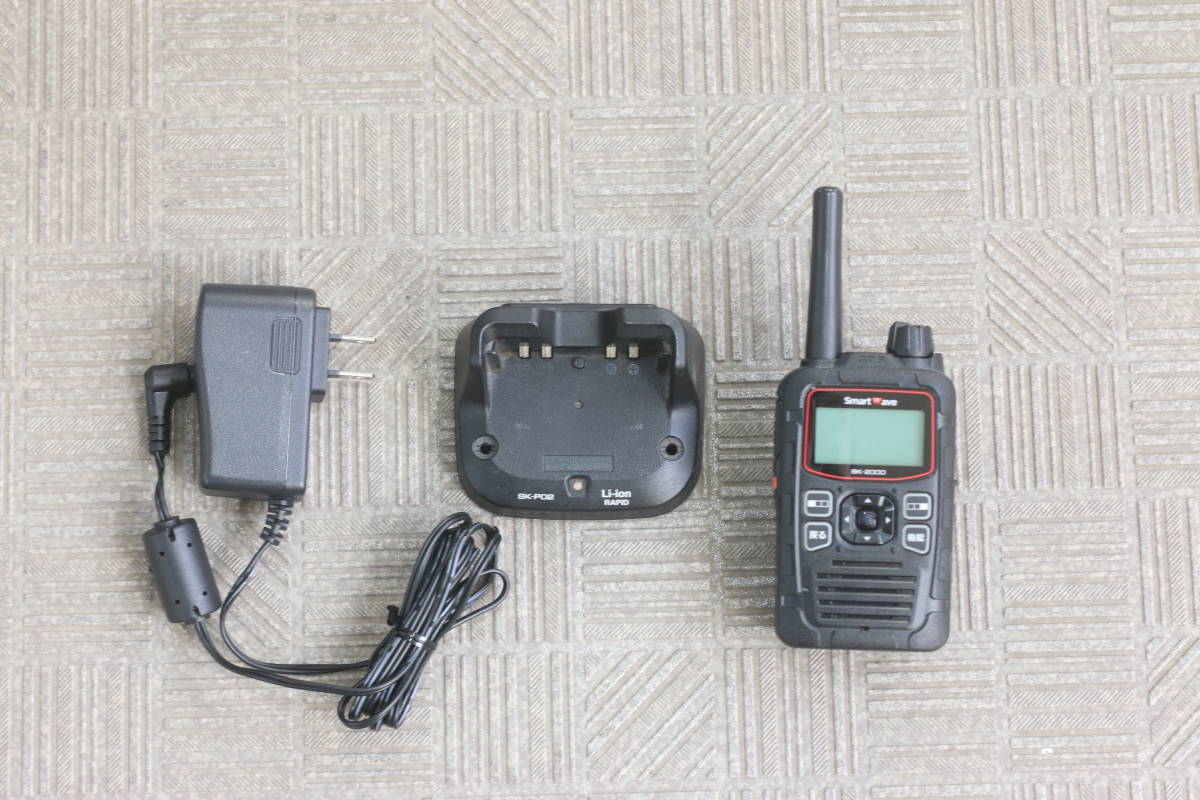 【通電OK[】IP無線機 SmartWave 業務用 SK-2000 一式セット 通話範囲全国 ICOM 格安即決 業務無線
