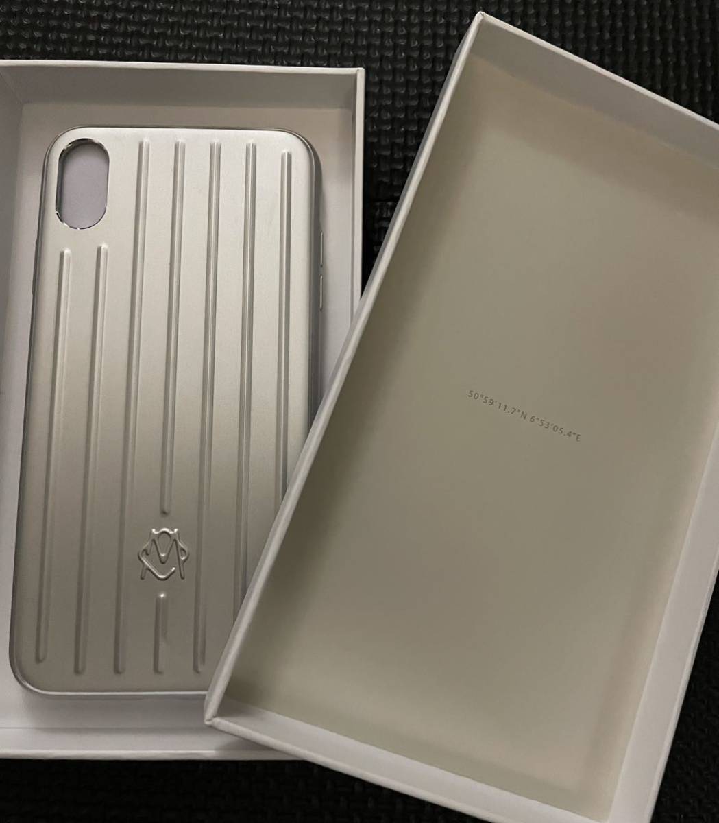 定価13200円 新品　RIMOWA リモワ iPhone Xs Max 携帯ケース　iPhoneケース　スーツケースデザイン　アルミニウム　iPhoneXsMAX_画像5