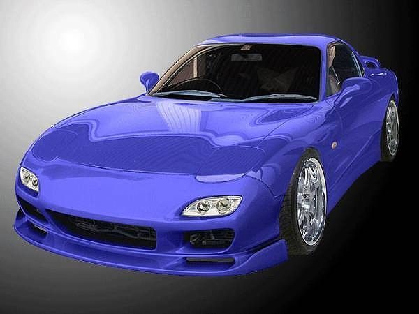 RX-7 RX7 FD3S サイドステップ 前期 中期 後期 エアロ FRP 未塗装 社外品 左右セット セブン マツダ MAZDA エアロ_画像1