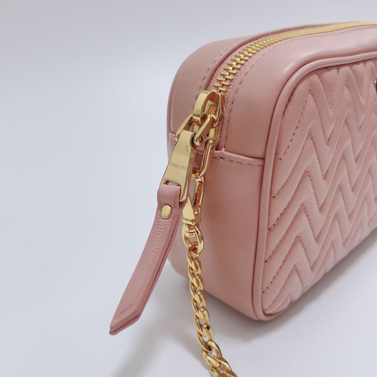 新品》ナッパインプントゥーレ miumiu ショルダーバッグ ピンク