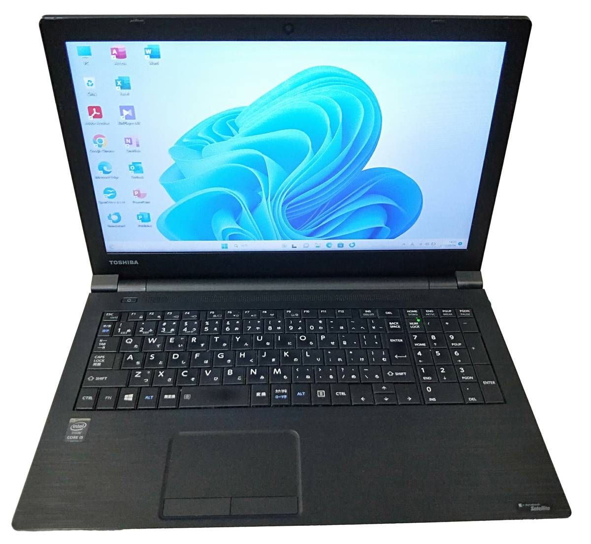 ★【驚速 TOSHIBA B35/R i5-5200U 2.20GHz x4+8GB+SSD120GB 15.6インチノートPC】Win11+Office2021 Pro/USB3.0/HDMI■D090412の画像1