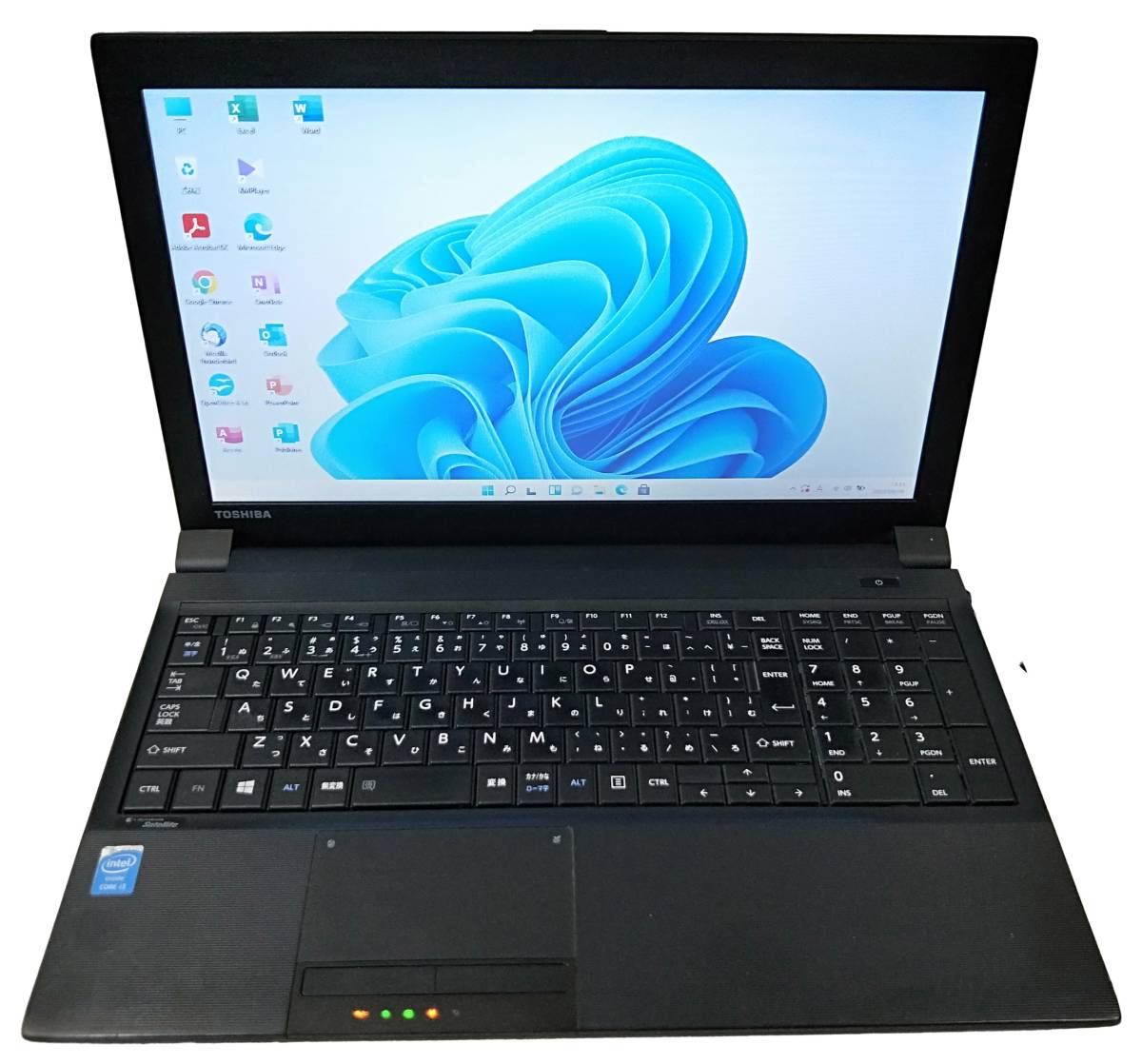 ★【驚速 TOSHIBA B554/M i3-4100M 2.5GHz x4+4GB+SSD120GB 15.6インチノートPC】Win11+Office2021/USB3.0/HDMI■D090925_画像1